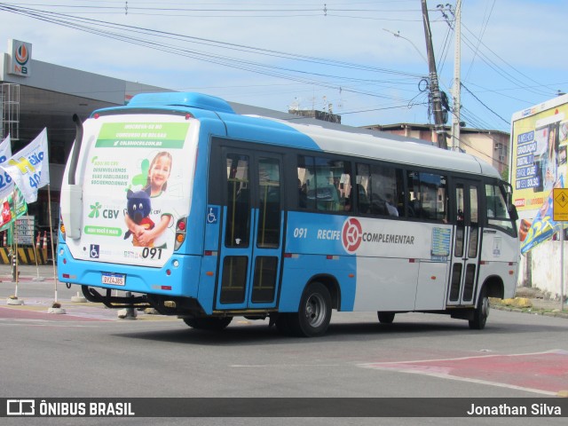 Sistema Complementar de Recife 091 na cidade de Recife, Pernambuco, Brasil, por Jonathan Silva. ID da foto: 10522546.