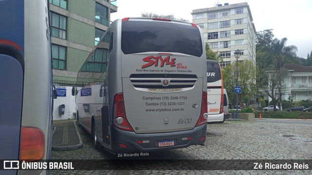 Style Bus 8600 na cidade de Petrópolis, Rio de Janeiro, Brasil, por Zé Ricardo Reis. ID da foto: 10523563.