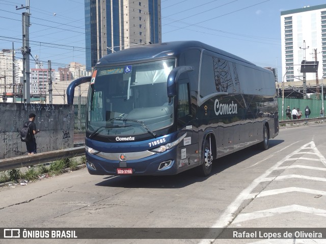 Viação Cometa 719585 na cidade de São Paulo, São Paulo, Brasil, por Rafael Lopes de Oliveira. ID da foto: 10524864.