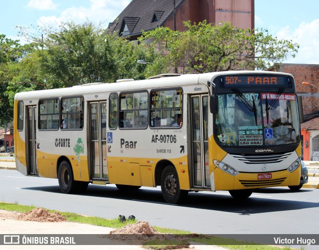 Viação Forte AF-90706 na cidade de Belém, Pará, Brasil, por Victor Hugo. Número da foto: #10523415.