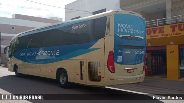 Viação Novo Horizonte 522511 na cidade de Barra da Estiva, Bahia, Brasil, por Flávio  Santos. ID da foto: 10524482.