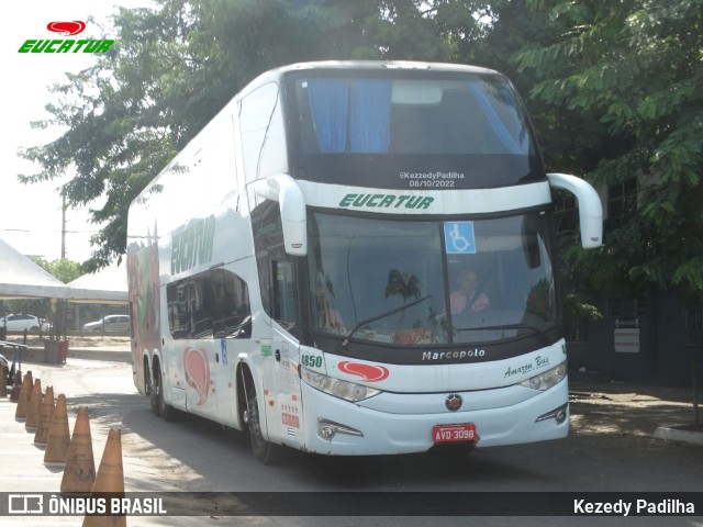 Eucatur - Empresa União Cascavel de Transportes e Turismo 4850 na cidade de Manaus, Amazonas, Brasil, por Kezedy Padilha. ID da foto: 10525067.