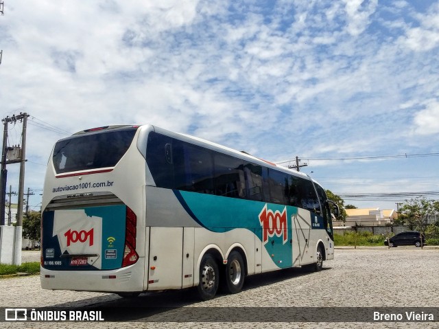 Auto Viação 1001 RJ 108.1085 na cidade de Campos dos Goytacazes, Rio de Janeiro, Brasil, por Breno Vieira. Número da foto: #10522994.