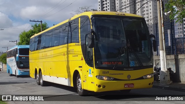 Viação Itapemirim 8849 na cidade de Osasco, São Paulo, Brasil, por Jessé Santos. Número da foto: #10440192.