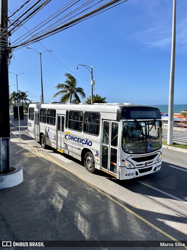 Empresa de Transportes Nossa Senhora da Conceição 4013 na cidade de Natal, Rio Grande do Norte, Brasil, por Marco Silva. ID da foto: 10441137.