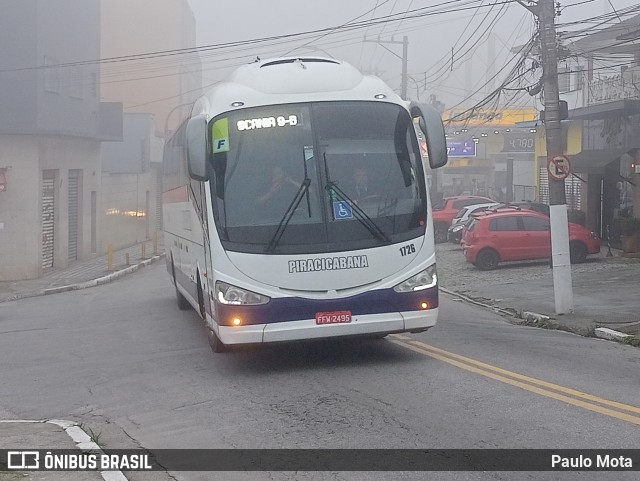Viação Piracicabana 1726 na cidade de Ribeirão Pires, São Paulo, Brasil, por Paulo Mota. Número da foto: #10441306.