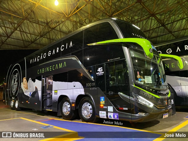 Viação Garcia 80019 na cidade de Maringá, Paraná, Brasil, por José Melo. Número da foto: #10440420.