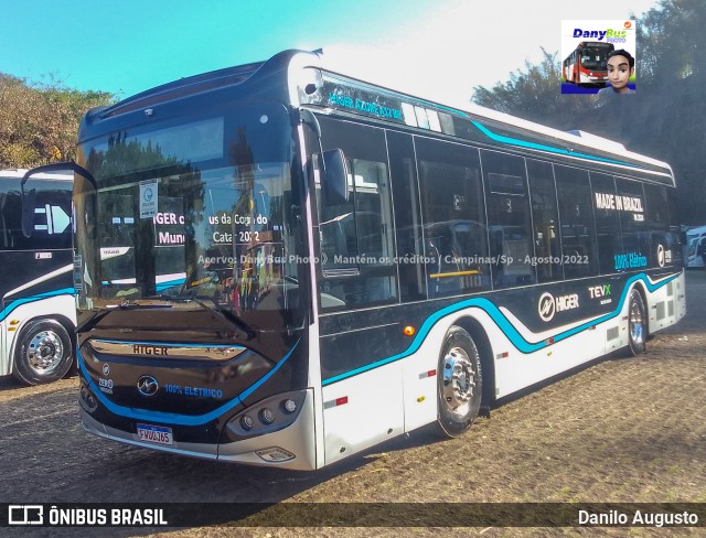 Higer 0J65 na cidade de Campinas, São Paulo, Brasil, por Danilo Augusto. Número da foto: #10442272.