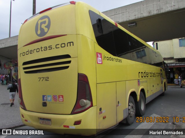 RodeRotas - Rotas de Viação do Triângulo 7712 na cidade de Belo Horizonte, Minas Gerais, Brasil, por Hariel Bernades. ID da foto: 10439957.