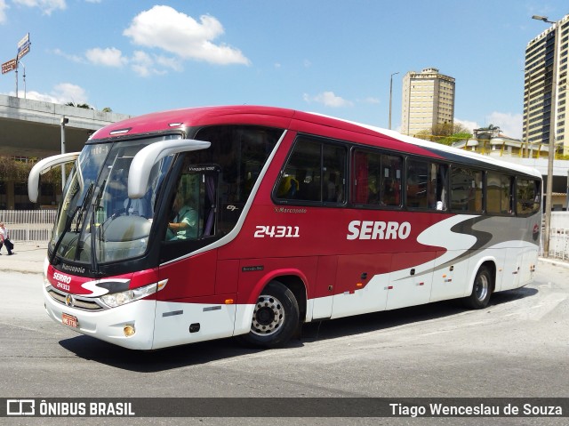 Viação Serro 24311 na cidade de Belo Horizonte, Minas Gerais, Brasil, por Tiago Wenceslau de Souza. ID da foto: 10442533.