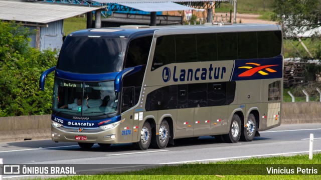 Lancatur Transporte e Turismo 21270 na cidade de Joinville, Santa Catarina, Brasil, por Vinicius Petris. Número da foto: #10441567.
