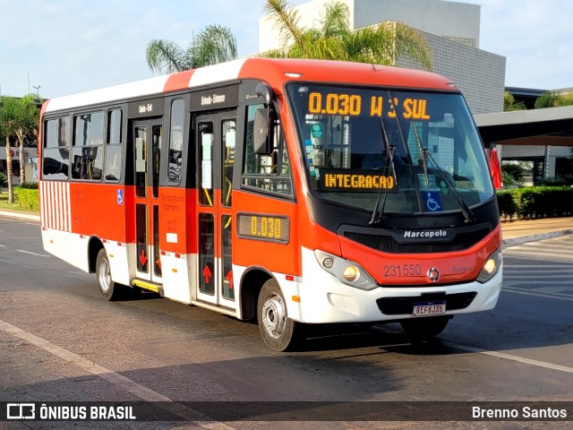 Viação Pioneira 231550 na cidade de Lago Sul, Distrito Federal, Brasil, por Brenno Santos. Número da foto: #10441970.
