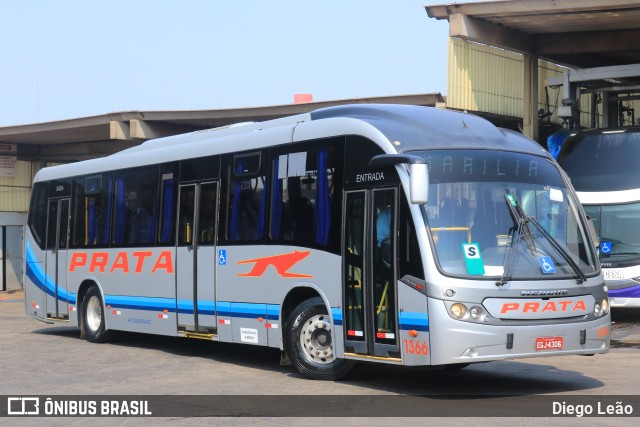 Expresso de Prata 1366 na cidade de Bauru, São Paulo, Brasil, por Diego Leão. ID da foto: 10442025.