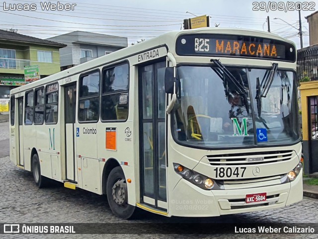 Viação Santo Ângelo 18047 na cidade de Curitiba, Paraná, Brasil, por Lucas Weber Calizario. Número da foto: #10440838.