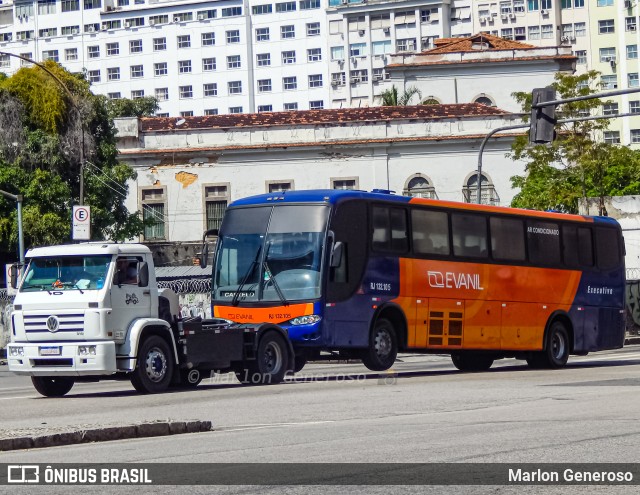 Evanil Transportes e Turismo RJ 132.105 na cidade de Rio de Janeiro, Rio de Janeiro, Brasil, por Marlon Generoso. ID da foto: 10439969.