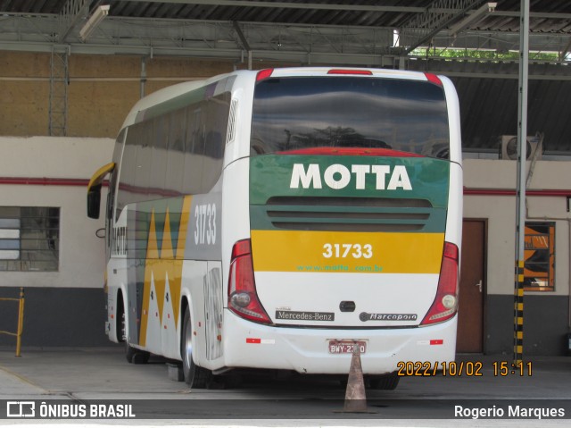 Viação Motta 31733 na cidade de São José dos Campos, São Paulo, Brasil, por Rogerio Marques. Número da foto: #10441506.