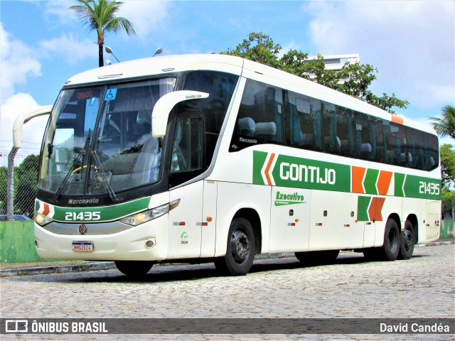 Empresa Gontijo de Transportes 21435 na cidade de Fortaleza, Ceará, Brasil, por David Candéa. Número da foto: #10440511.