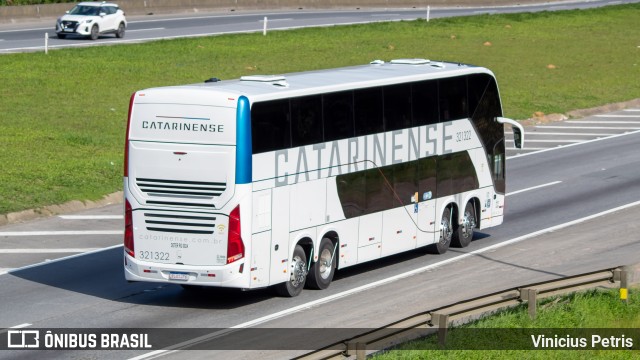 Auto Viação Catarinense 321322 na cidade de Joinville, Santa Catarina, Brasil, por Vinicius Petris. Número da foto: #10441585.