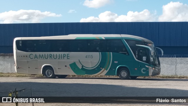 Auto Viação Camurujipe 4115 na cidade de Cruz das Almas, Bahia, Brasil, por Flávio  Santos. ID da foto: 10439798.