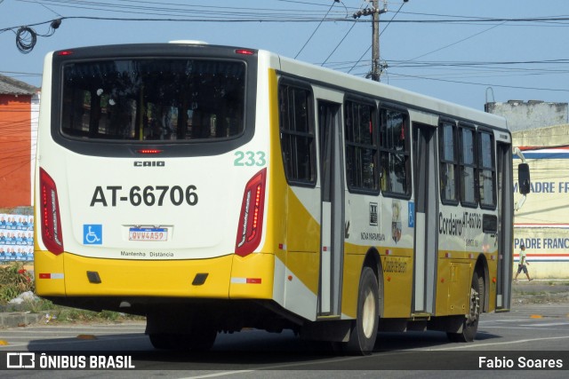 Empresa de Transportes Nova Marambaia AT-66706 na cidade de Belém, Pará, Brasil, por Fabio Soares. Número da foto: #10440356.