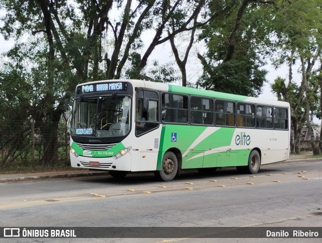 Viação Elite RJ 176.002 na cidade de Barra Mansa, Rio de Janeiro, Brasil, por Danilo  Ribeiro. Número da foto: #10440573.