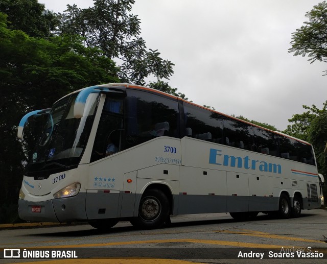 Emtram 3700 na cidade de São Paulo, São Paulo, Brasil, por Andrey  Soares Vassão. Número da foto: #10439684.