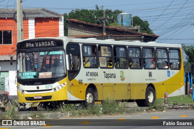 Empresa de Transportes Nova Marambaia AT-86904 na cidade de Belém, Pará, Brasil, por Fabio Soares. Número da foto: #10440370.