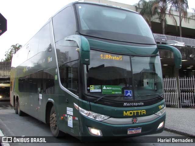 Viação Motta 19010 na cidade de Belo Horizonte, Minas Gerais, Brasil, por Hariel Bernades. ID da foto: 10439958.