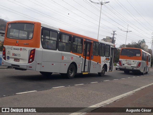 Expresso Nossa Senhora da Glória B06005 na cidade de Nova Iguaçu, Rio de Janeiro, Brasil, por Augusto César. Número da foto: #10442540.
