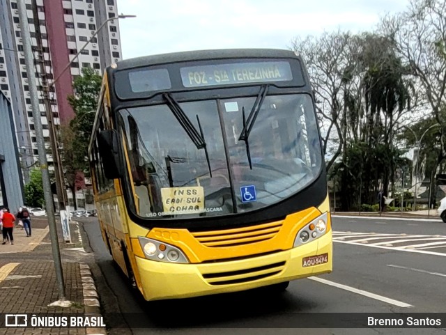 Viação Itaipu 33541 na cidade de Foz do Iguaçu, Paraná, Brasil, por Brenno Santos. Número da foto: #10440090.