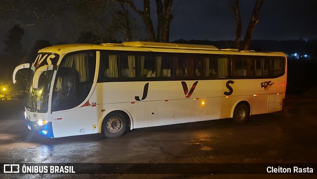 JVS Transporte e Turismo 704 na cidade de Frederico Westphalen, Rio Grande do Sul, Brasil, por Cleiton Rasta. ID da foto: 10440887.