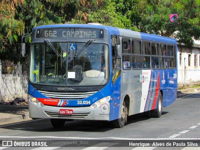 Transportes Capellini 32.034 na cidade de Campinas, São Paulo, Brasil, por Henrique Alves de Paula Silva. Número da foto: #10439891.