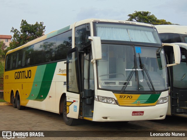 Empresa Gontijo de Transportes 11770 na cidade de Patos de Minas, Minas Gerais, Brasil, por Leonardo Nunes. ID da foto: 10442948.