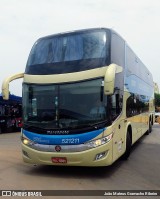 Viação Novo Horizonte 521211 na cidade de Goiânia, Goiás, Brasil, por João Mateus Gramacho Ribeiro. Número da foto: #10440323.