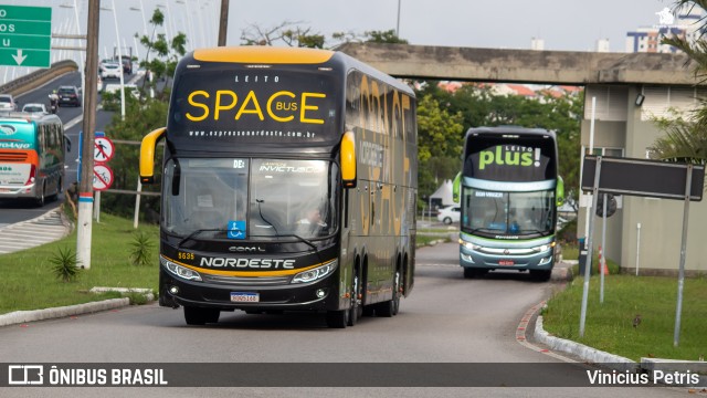 Expresso Nordeste 5635 na cidade de Florianópolis, Santa Catarina, Brasil, por Vinicius Petris. Número da foto: #10526818.