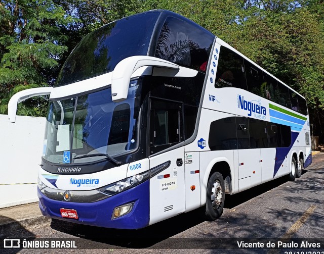 Nogueira Turismo 6800 na cidade de Caldas Novas, Goiás, Brasil, por Vicente de Paulo Alves. Número da foto: #10527104.