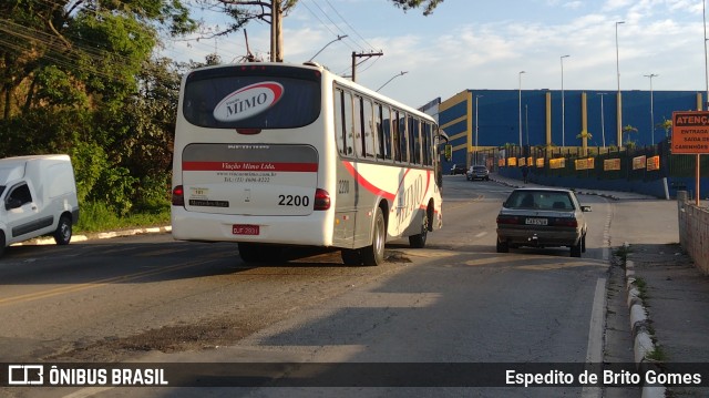 Viação Mimo 2200 na cidade de Franco da Rocha, São Paulo, Brasil, por Espedito de Brito Gomes. Número da foto: #10528179.
