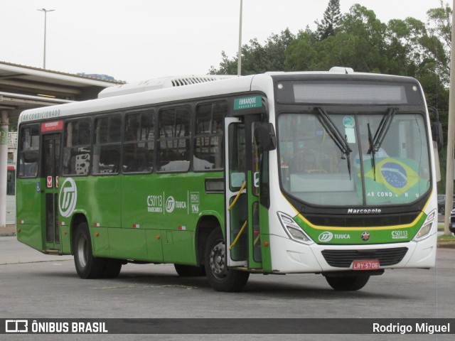 Tijuquinha - Auto Viação Tijuca C50113 na cidade de Rio de Janeiro, Rio de Janeiro, Brasil, por Rodrigo Miguel. ID da foto: 10528035.