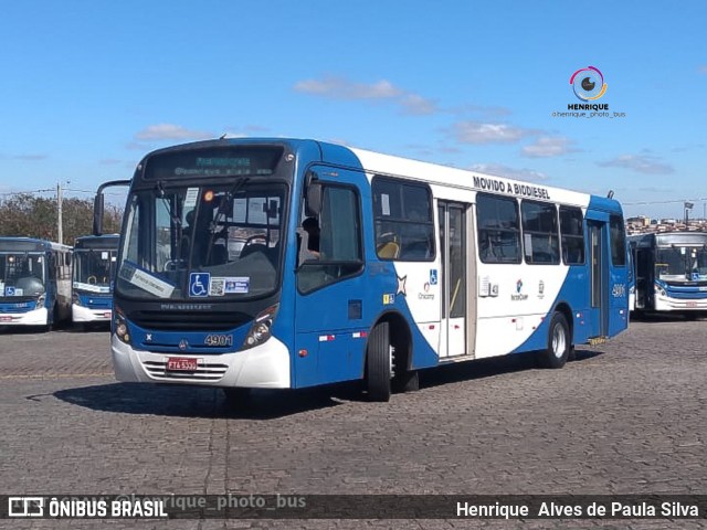 Onicamp Transporte Coletivo 4901 na cidade de Campinas, São Paulo, Brasil, por Henrique Alves de Paula Silva. Número da foto: #10528003.