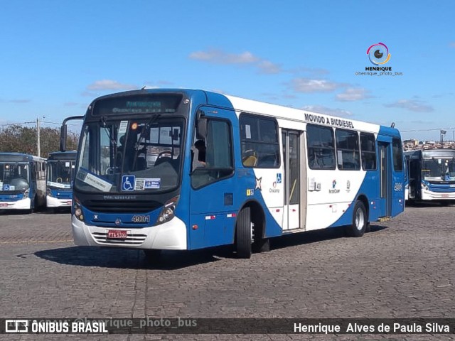 Onicamp Transporte Coletivo 4901 na cidade de Campinas, São Paulo, Brasil, por Henrique Alves de Paula Silva. ID da foto: 10528003.