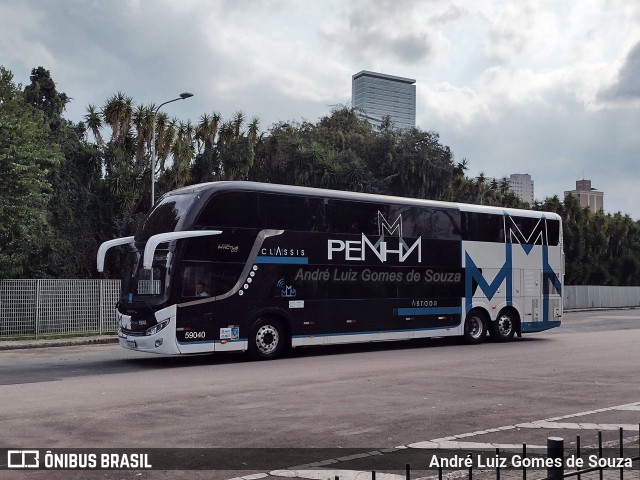 Empresa de Ônibus Nossa Senhora da Penha 59040 na cidade de Curitiba, Paraná, Brasil, por André Luiz Gomes de Souza. Número da foto: #10527743.