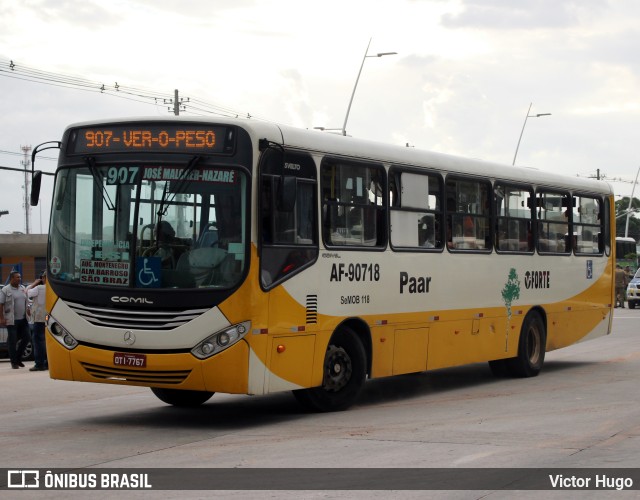 Viação Forte AF-90718 na cidade de Belém, Pará, Brasil, por Victor Hugo. Número da foto: #10527175.