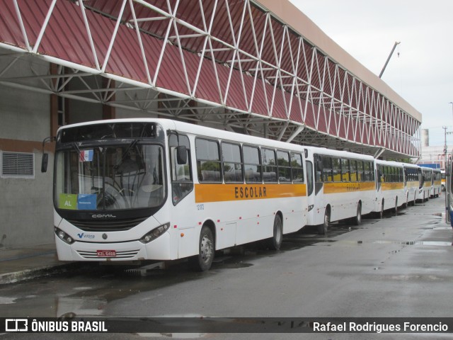 Vitória Transportes 121072 na cidade de Aracaju, Sergipe, Brasil, por Rafael Rodrigues Forencio. ID da foto: 10528071.