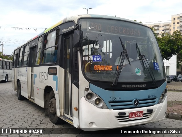 Transportes Barra C13509 na cidade de Rio de Janeiro, Rio de Janeiro, Brasil, por Leonardo Rodrigues da Silva. Número da foto: #10528059.