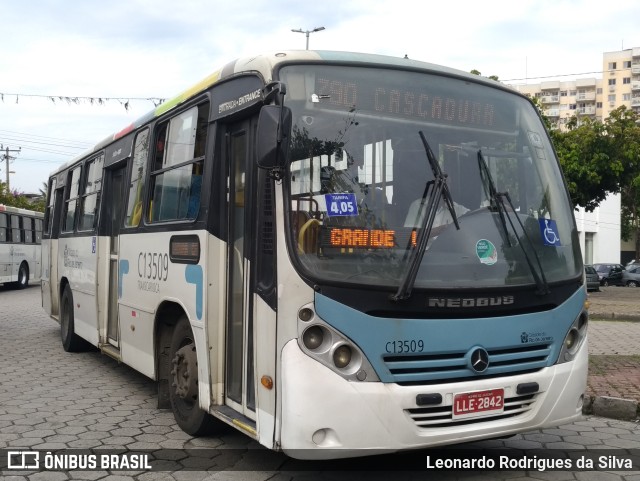 Transportes Barra C13509 na cidade de Rio de Janeiro, Rio de Janeiro, Brasil, por Leonardo Rodrigues da Silva. ID da foto: 10528059.