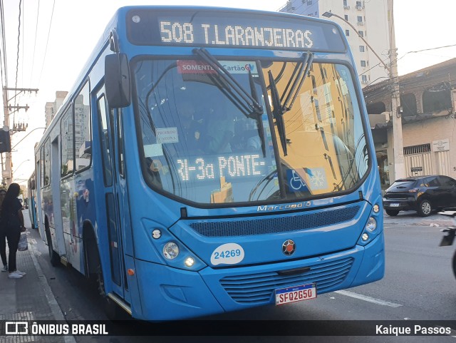 Unimar Transportes 24269 na cidade de Vila Velha, Espírito Santo, Brasil, por Kaique Passos. Número da foto: #10526709.