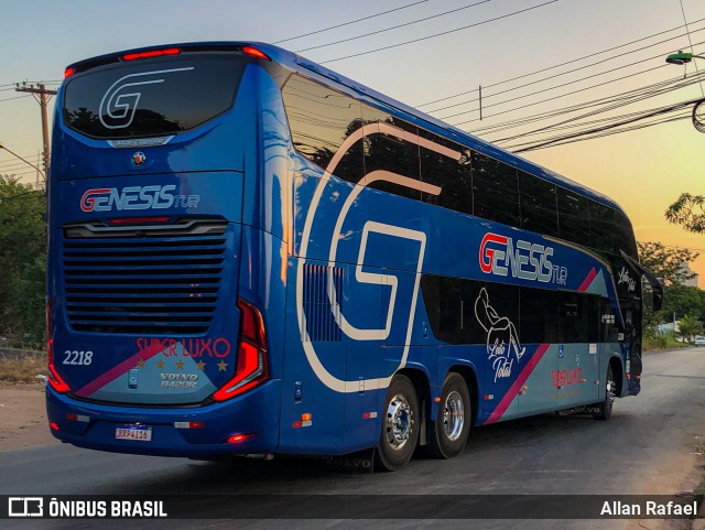 LP Gênesis Bus 2218 na cidade de Cuiabá, Mato Grosso, Brasil, por Allan Rafael. ID da foto: 10528038.