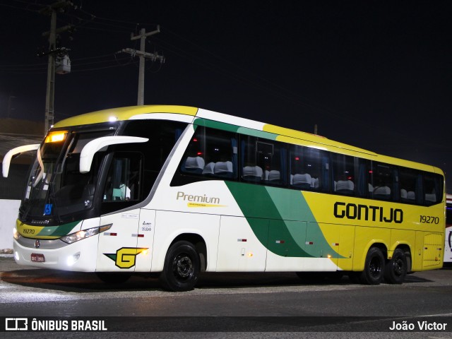 Empresa Gontijo de Transportes 19270 na cidade de Teresina, Piauí, Brasil, por João Victor. ID da foto: 10526383.