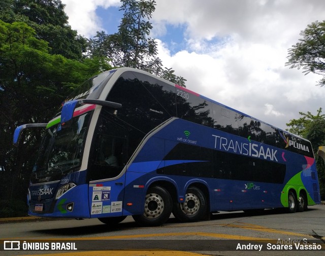 Trans Isaak Turismo 2230 na cidade de São Paulo, São Paulo, Brasil, por Andrey  Soares Vassão. Número da foto: #10527531.