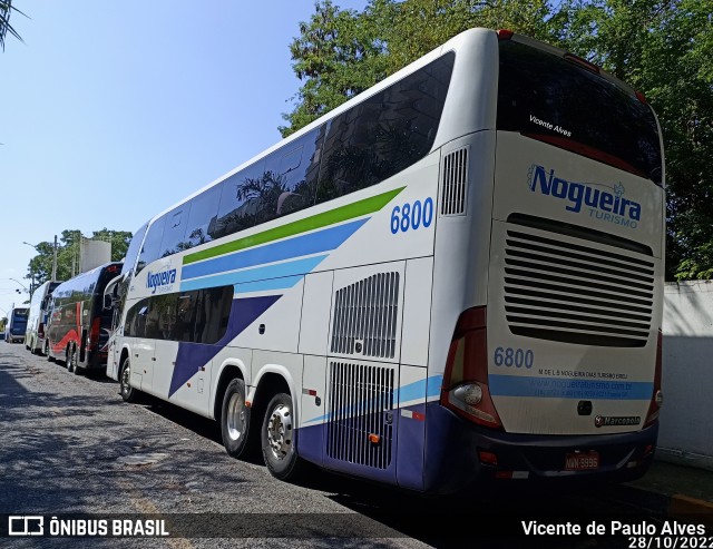 Nogueira Turismo 6800 na cidade de Caldas Novas, Goiás, Brasil, por Vicente de Paulo Alves. ID da foto: 10527115.